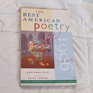 💥 The Best American Poetry 1996 Editor Adrienne Rich